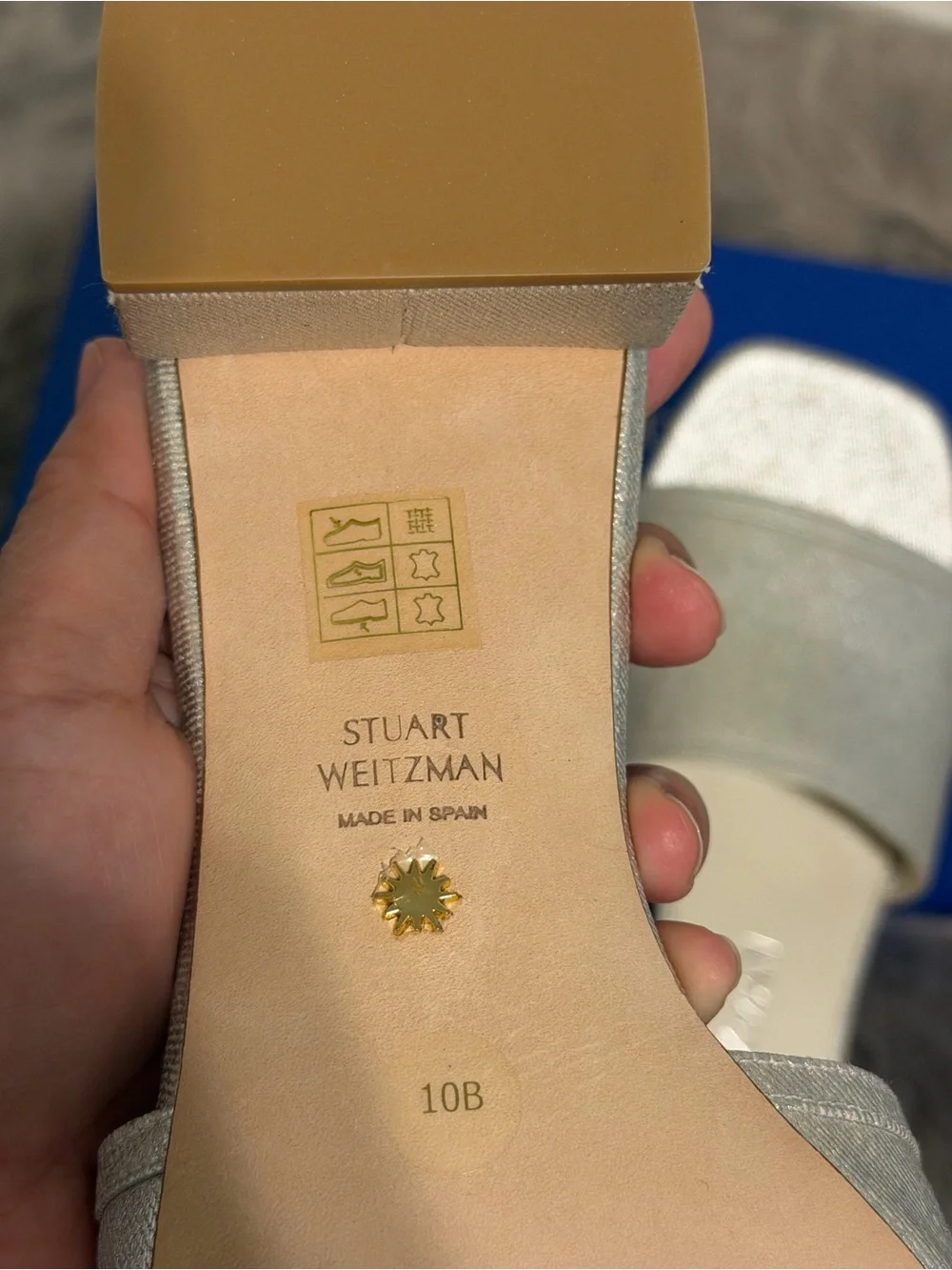 Authentic Stuart Weitzman Cayman Sandal